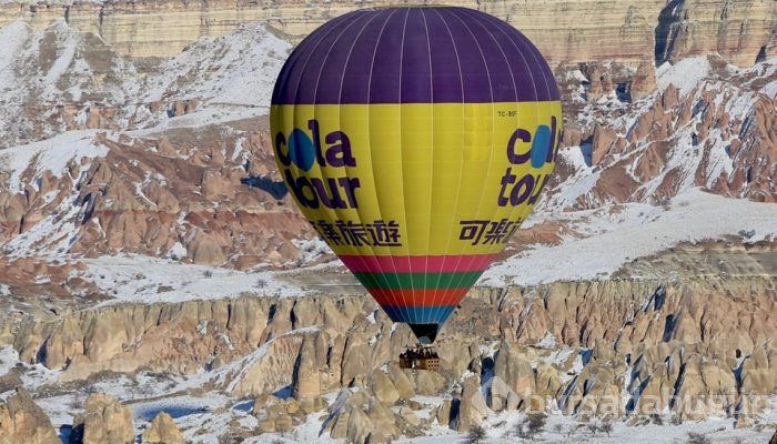  Kapadokya'nın balonları yarım milyon turisti uçurdu 
