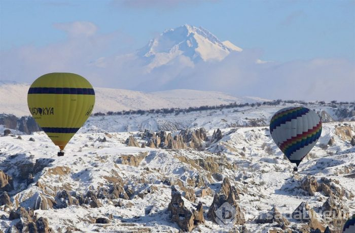  Kapadokya'nın balonları yarım milyon turisti uçurdu 