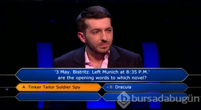  Milyoner'e damga vuran an: seyirciye güvendi, 600 bin tl'den oldu!
