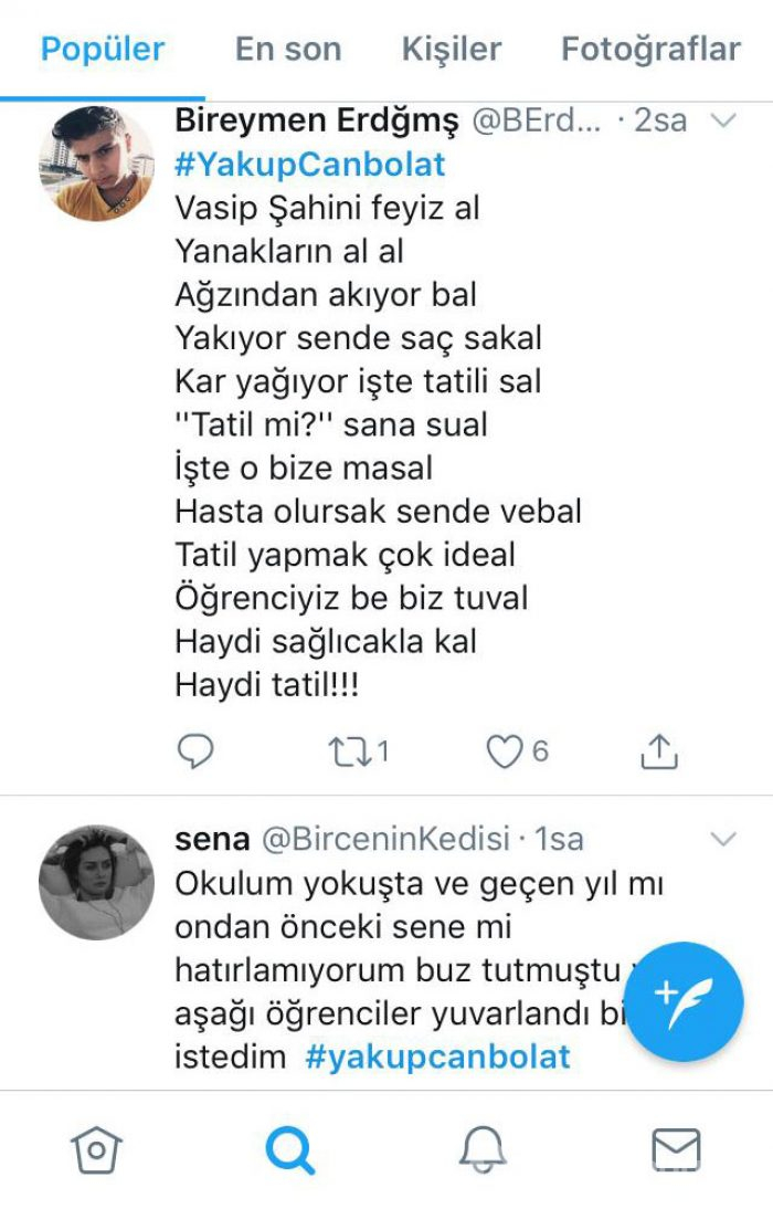 Öğrenciler Bursa Valisi Canbolat'ı mesaj yağmuruna tuttu! 