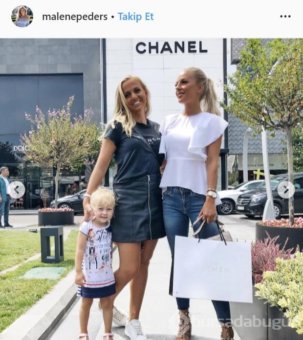 Malene Pedersen Instagram'ı sallamaya devam ediyor
