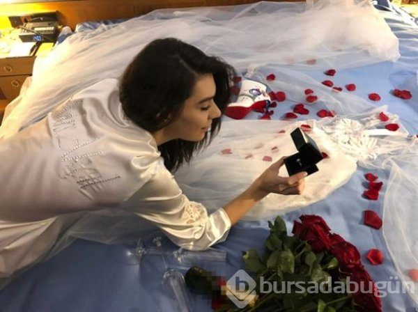  Burcu Kıratlı ile Sinan Akçıl'ın nikahından yeni kareler 