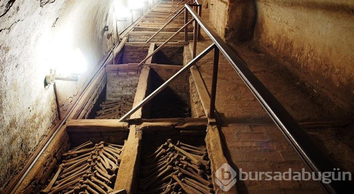 500 yıllık manastırda 75 bin insanın kemikleri yer alıyor