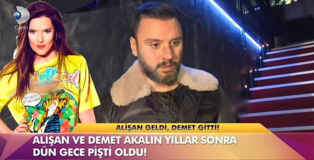 Küs olduğu Alişan'la davette pişti olan Demet Akalın, düşme tehlikesi atlattı
