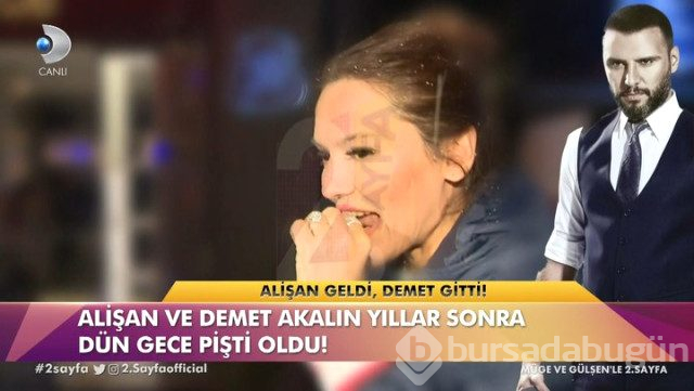 Küs olduğu Alişan'la davette pişti olan Demet Akalın, düşme tehlikesi atlattı
