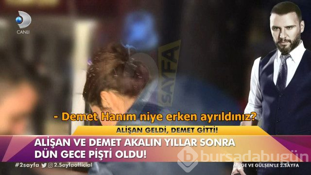 Küs olduğu Alişan'la davette pişti olan Demet Akalın, düşme tehlikesi atlattı
