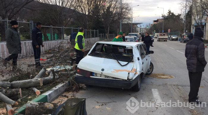 Bursa'yı kara bulutlar sardı!