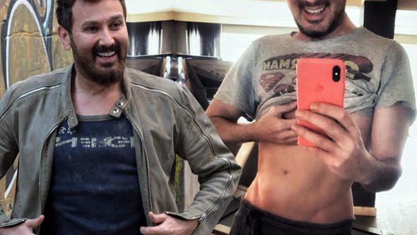 Metin Arolat'ın şaşırtan görüntüsü! 5 ayda 21 kilo verdi
