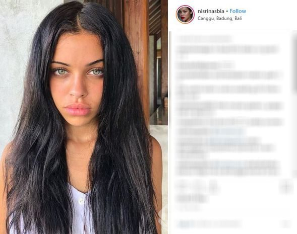 Nisrina Sbia Instagram'ı kasıp kavuruyor

