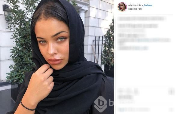 Nisrina Sbia Instagram'ı kasıp kavuruyor
