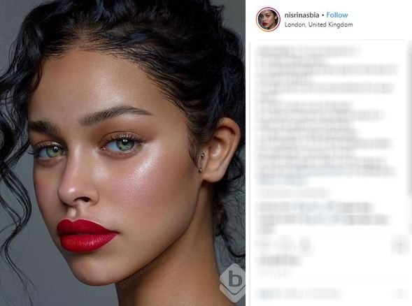 Nisrina Sbia Instagram'ı kasıp kavuruyor
