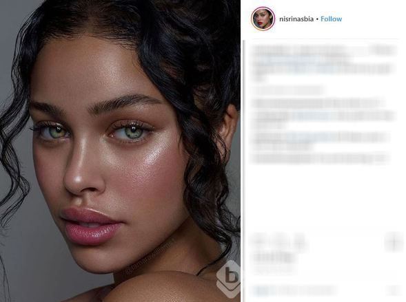 Nisrina Sbia Instagram'ı kasıp kavuruyor
