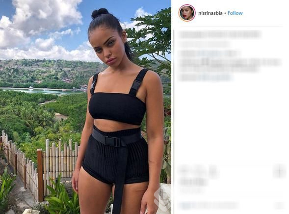 Nisrina Sbia Instagram'ı kasıp kavuruyor
