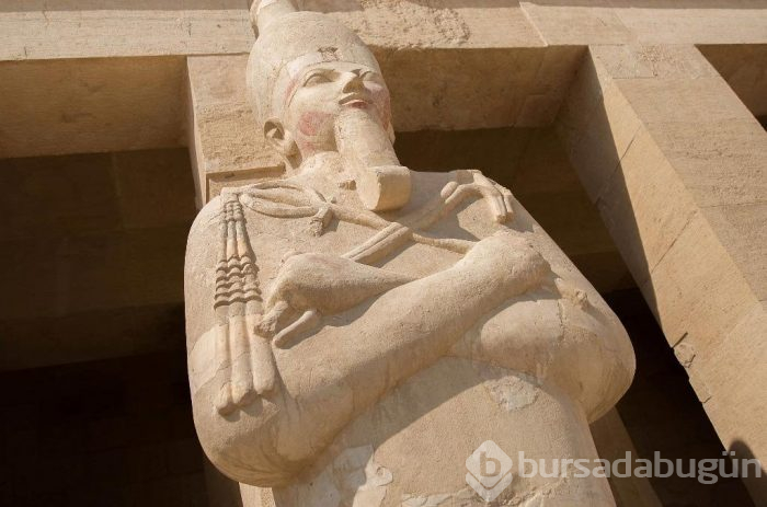 Kadın firavun Hatşepsut'un tapınağı ilgi çekiyor
