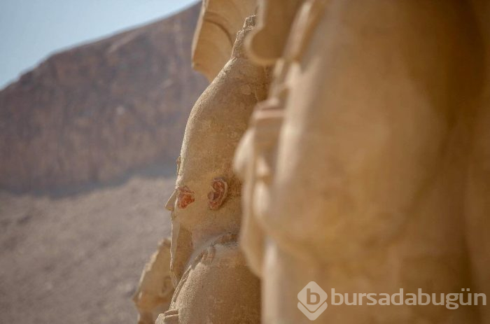 Kadın firavun Hatşepsut'un tapınağı ilgi çekiyor
