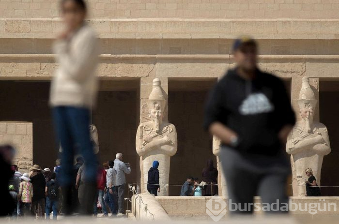Kadın firavun Hatşepsut'un tapınağı ilgi çekiyor
