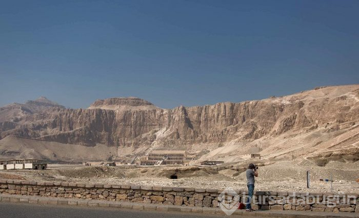 Kadın firavun Hatşepsut'un tapınağı ilgi çekiyor
