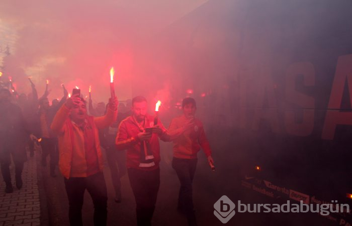 Bolu'da Galatasaray izdihamı
