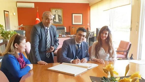 Fas'ta evlendiler
