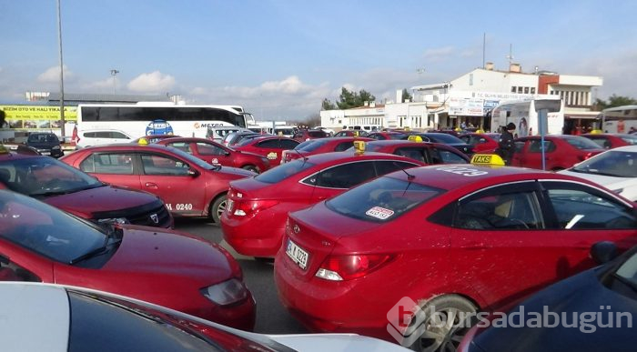 'Kırmızı' taksilerden UKOME'ye ceza tepkisi
