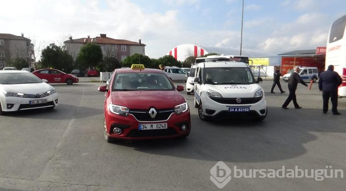 'Kırmızı' taksilerden UKOME'ye ceza tepkisi
