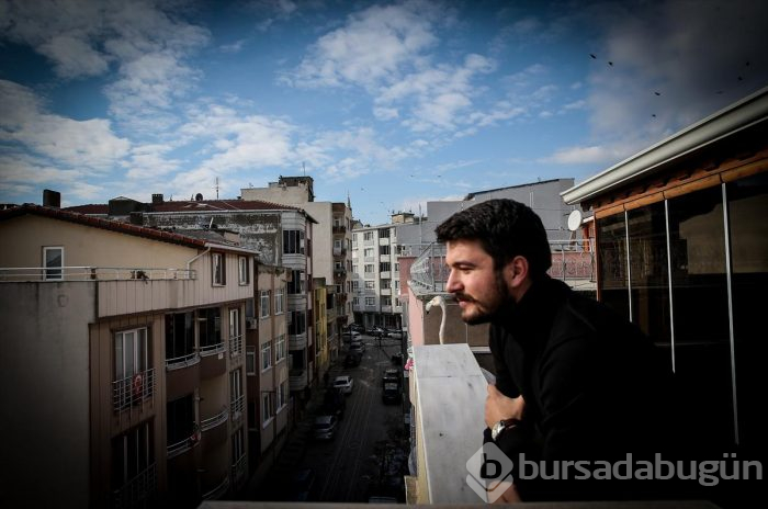 Yaralı flamingo ve yavru baykuşa evinde bakıyor
