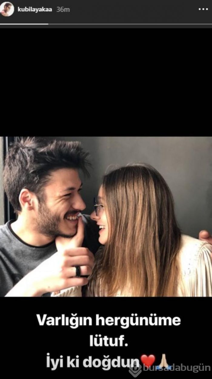'Varlığın her günüme lütuf' Kubilay Aka'dan romantik paylaşım!
