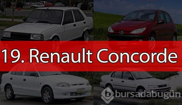Tarihe karışan 62 otomobil

