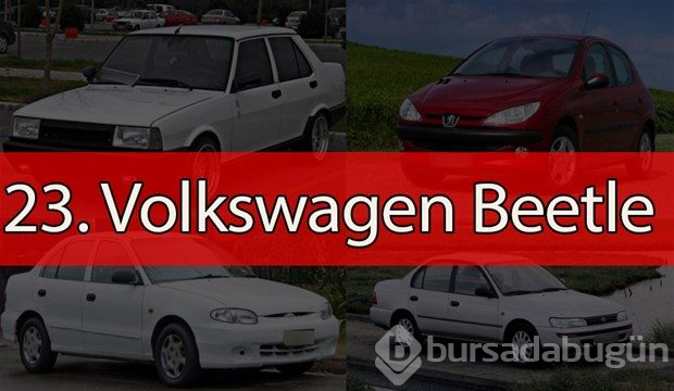 Tarihe karışan 62 otomobil

