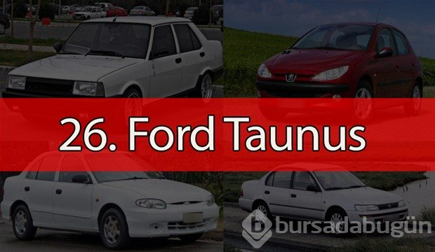 Tarihe karışan 62 otomobil

