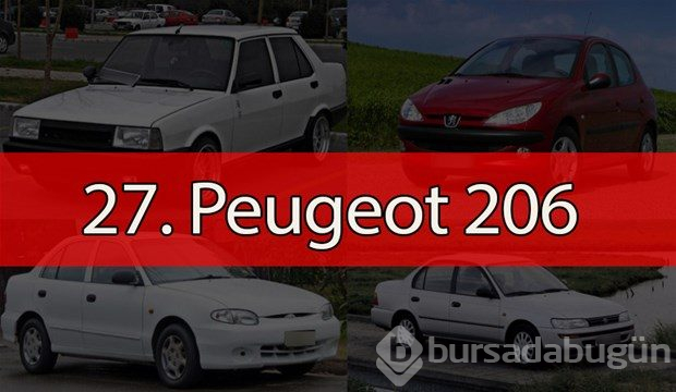 Tarihe karışan 62 otomobil


