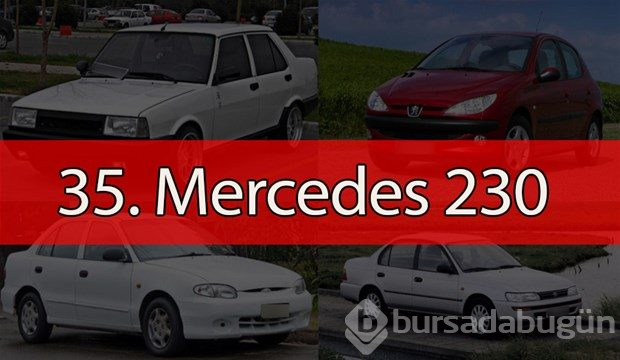 Tarihe karışan 62 otomobil

