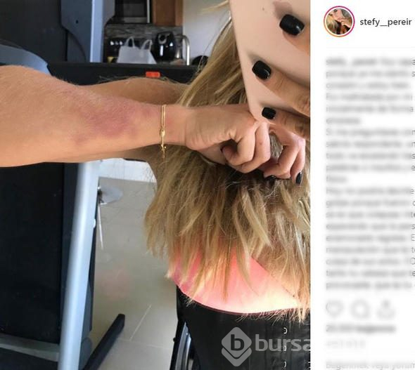 Ünlü fitness modeline sevgilisinden korkunç işkence!
