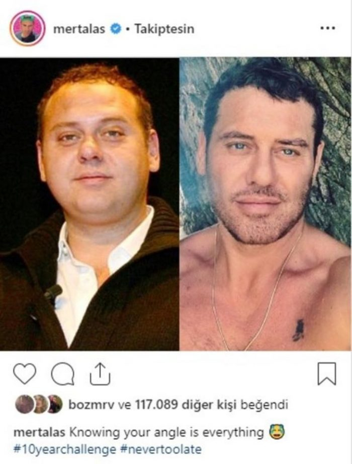 Ünlüler de o akıma uydu! 10 yıl önceki görüntüleri olay oldu!
