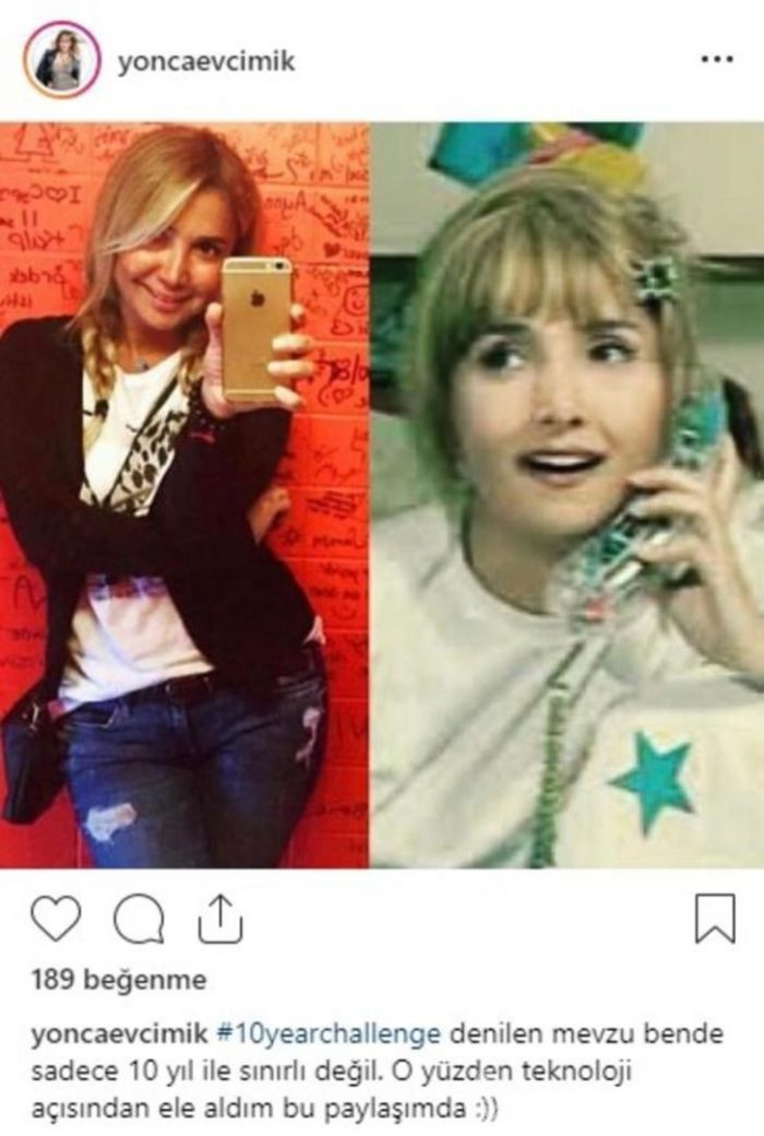 Ünlüler de o akıma uydu! 10 yıl önceki görüntüleri olay oldu!
