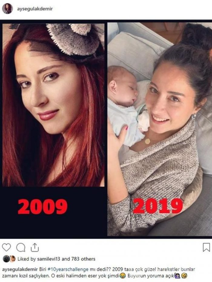 Ünlüler de o akıma uydu! 10 yıl önceki görüntüleri olay oldu!
