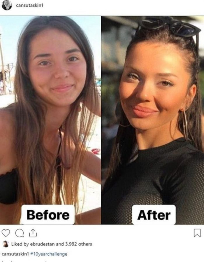 Ünlüler de o akıma uydu! 10 yıl önceki görüntüleri olay oldu!
