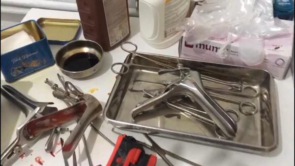 Güzellik merkezinden kürtaj odası çıktı!
