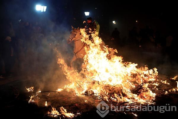 Atlar ateş üstünde yürütüldü! İşte sebebi
