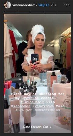 Victoria Beckham kendi kanından krem yaptırdı