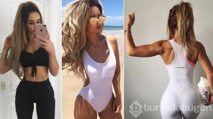 Dünyanın en seksi sol beki: Laura Merrin
