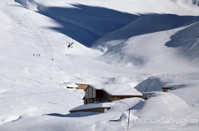 Kaçkar Dağları'nda heliski keyfi