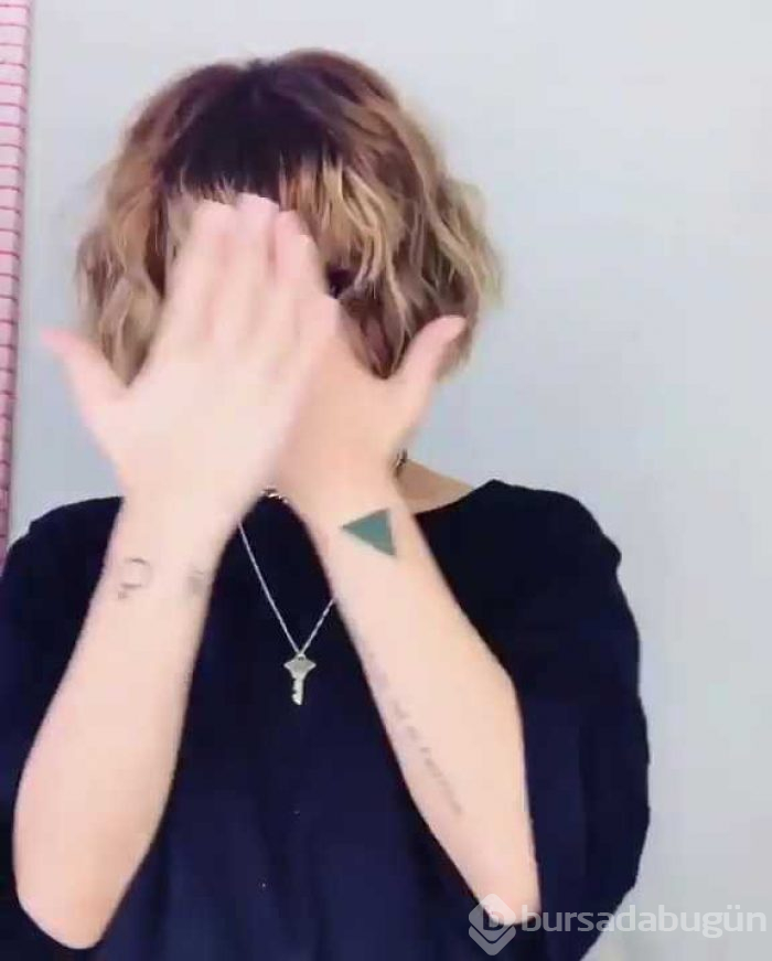 İrem Derici imaj değiştirdi

