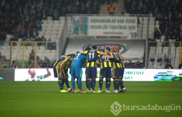 Bursaspor: 1 - Fenerbahçe: 1 