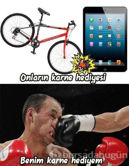 Sosyal medyayı kırıp geçen karne günü capsleri
