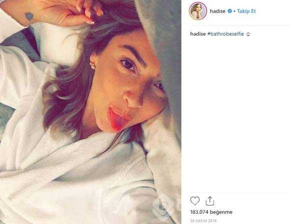 Hadise'den bomba Murat Boz paylaşımı