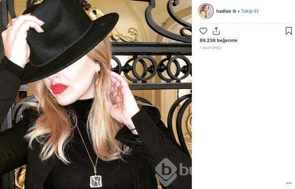 Hadise'den bomba Murat Boz paylaşımı