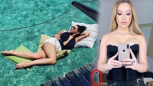 Hadise'nin 'damacana'lı pozu dikkat çekti!
