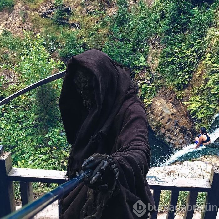 Instagram'ın en sıra dışı gezgin fenomeni: Ölüm Meleği
