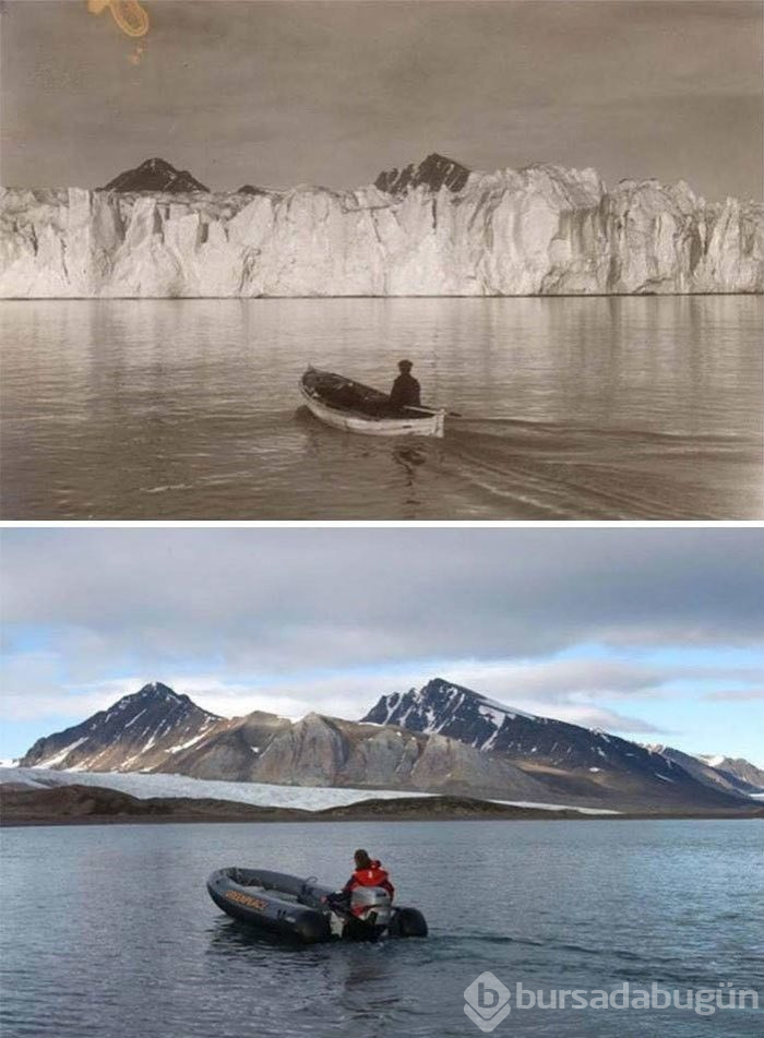 Çevre örgütlerinden #10yearchallenge fotoğrafları